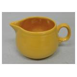 Vintage Fiesta individual creamer, yellow