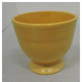 Vintage Fiesta egg cup, yellow