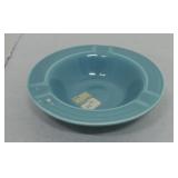 Vintage Fiesta ashtray, turquoise