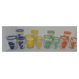 Vintage Fiesta Mexicana glass go along