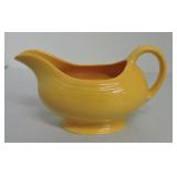 Vintage Fiesta sauce boat, yellow