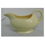 Vintage Fiesta sauce boat, ivory