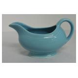 Vintage Fiesta sauce boat, turquoise