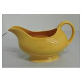 Vintage Fiesta sauce boat, yellow