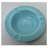Vintage Fiesta ashtray, turquoise