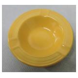 Vintage Fiesta ashtray, yellow