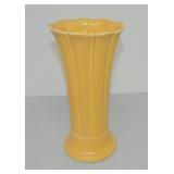 Vintage Fiesta 10" flower vase, yellow