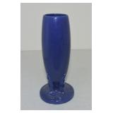 Vintage Fiesta bud vase, cobalt