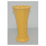 Vintage Fiesta 10" flower vase, yellow