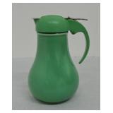 Vintage Fiesta syrup pitcher, green
