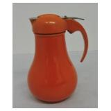 Vintage Fiesta syrup pitcher, red