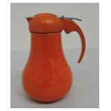 Vintage Fiesta syrup pitcher, red