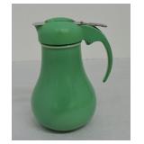 Vintage Fiesta syrup pitcher, green