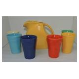 Vintage Fiesta 7 pc water set