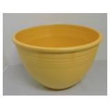Vintage Fiesta #7 mixing bowl, yellow, inside