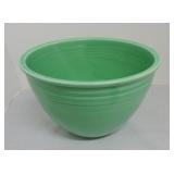 Vintage Fiesta #6 mixing bowl, green, inside