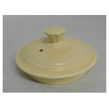 Vintage Fiesta large teapot lid, ivory
