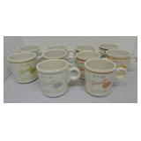 Fiesta Post 86 lot of 10 mugs