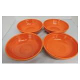 Vintage Fiesta individual salad bowl group,