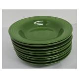 Vintage Fiesta deep plate group,