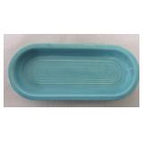 Vintage Fiesta utility tray, turquoise