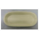 Vintage Fiesta utility tray, ivory
