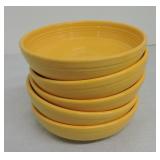 Vintage Fiesta 6" dessert bowl group,