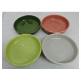 Vintage Fiesta 6" dessert bowl group,