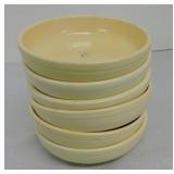 Vintage Fiesta 6" dessert bowl group,