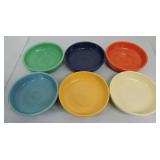 Vintage Fiesta 6" dessert bowl group,
