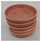 Vintage Fiesta 6" dessert bowl group,