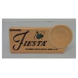 Fiesta Post 86 shelf sign, apricot