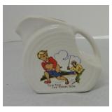 Fiesta Post 86 mini disc pitcher, Tom Tom the