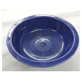 Vintage Fiesta 8 1/2" nappy bowl, cobalt
