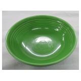 Vintage Fiesta individual salad bowl, medium green