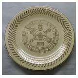 Vintage Fiesta 1955 10" calendar plate,