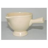 Kitchen Kraft stick handled creamer, ivory