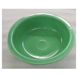 Vintage Fiesta 9 1/2" nappy bowl, green