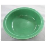 Vintage Fiesta 8 1/2" nappy bowl, green,