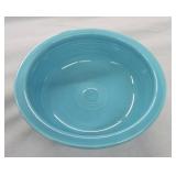 Vintage Fiesta 9 1/2" nappy bowl, turquoise