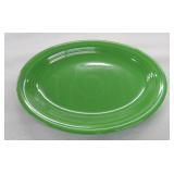 Vintage Fiesta oval platter, medium green