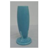 Vintage Fiesta bud vase, turquoise