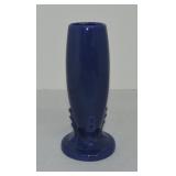 Vintage Fiesta bud vase, cobalt