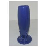 Vintage Fiesta bud vase, cobalt