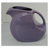 Fiesta Post 86 disc water pitcher, lilac