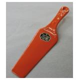 Kitchen Kraft cake server, red, with paper label