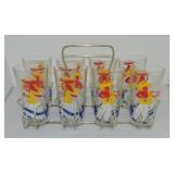 Vintage Fiesta Mexicana glass go along