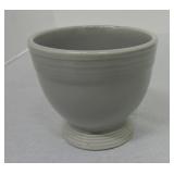 Vintage Fiesta egg cup, grey