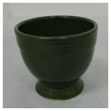 Vintage Fiesta egg cup, dark green