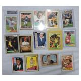 Lot of sports cards, NFL - Joe Montana, Brett